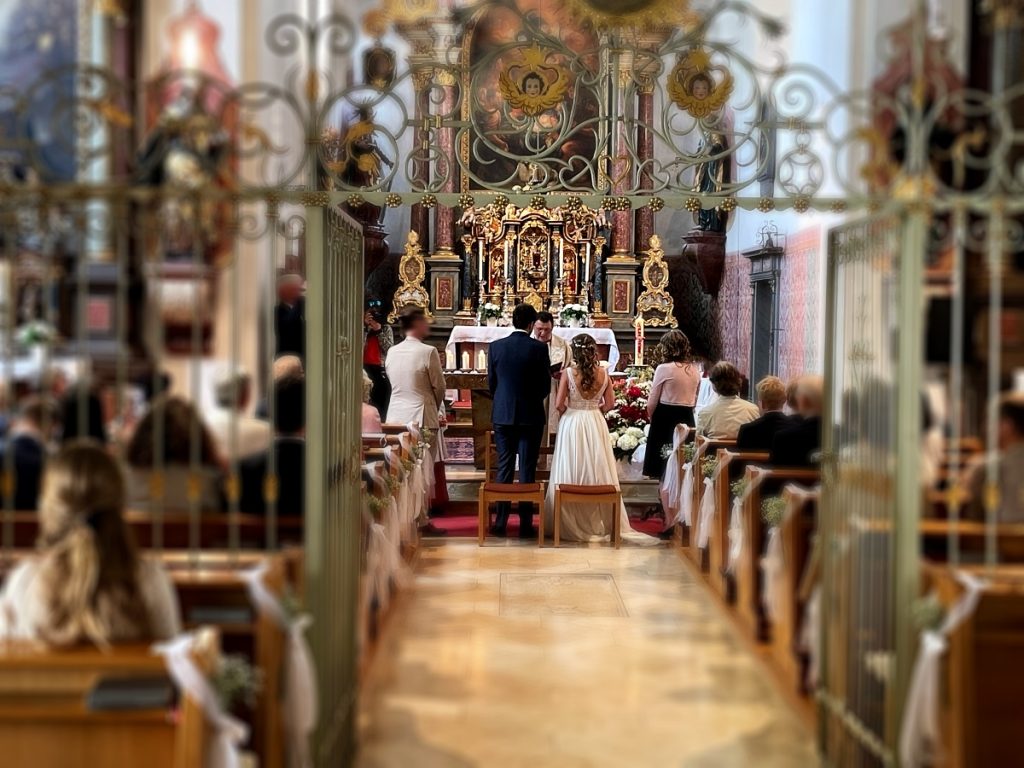 Hochzeit in der Stillakirche