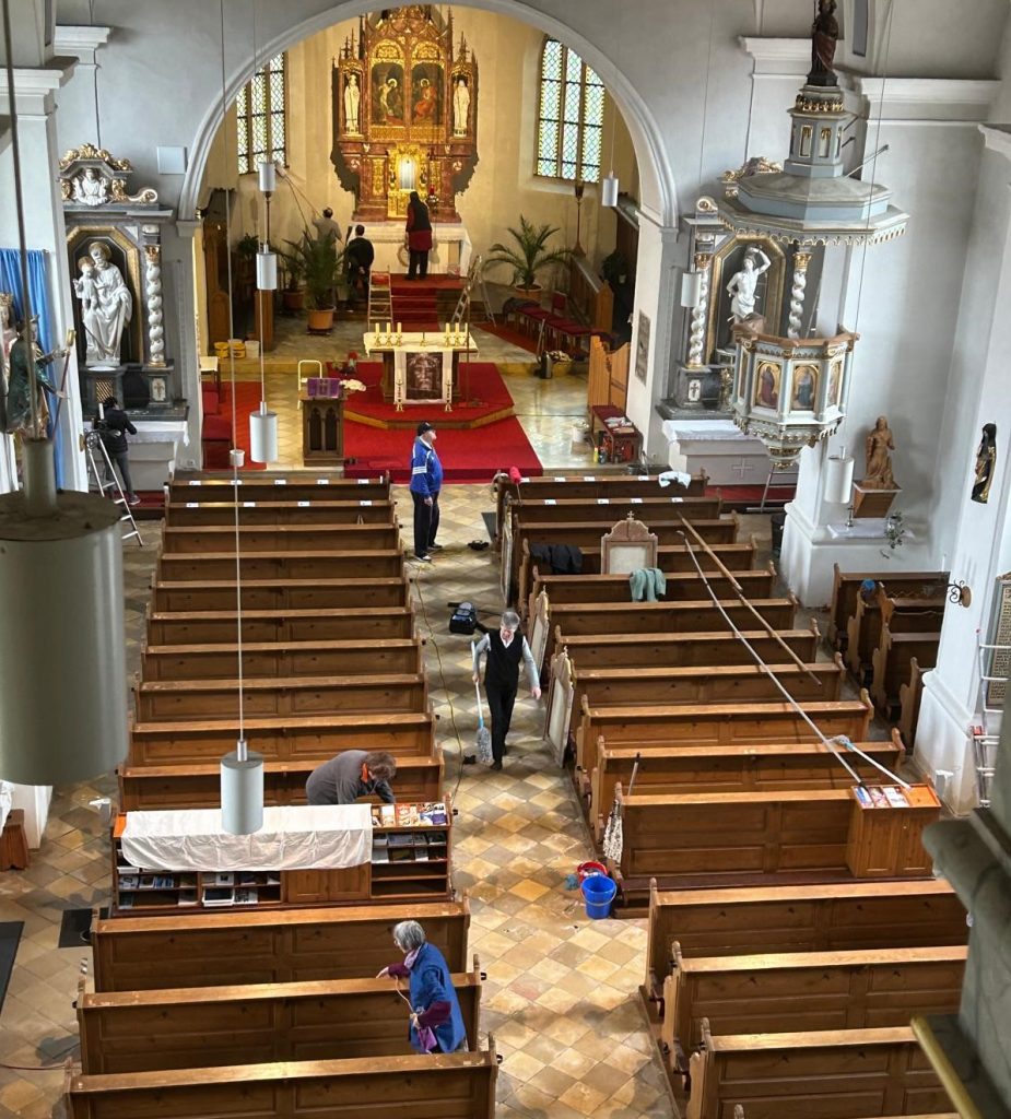 Kirchenputz in St. Jakobus 2024