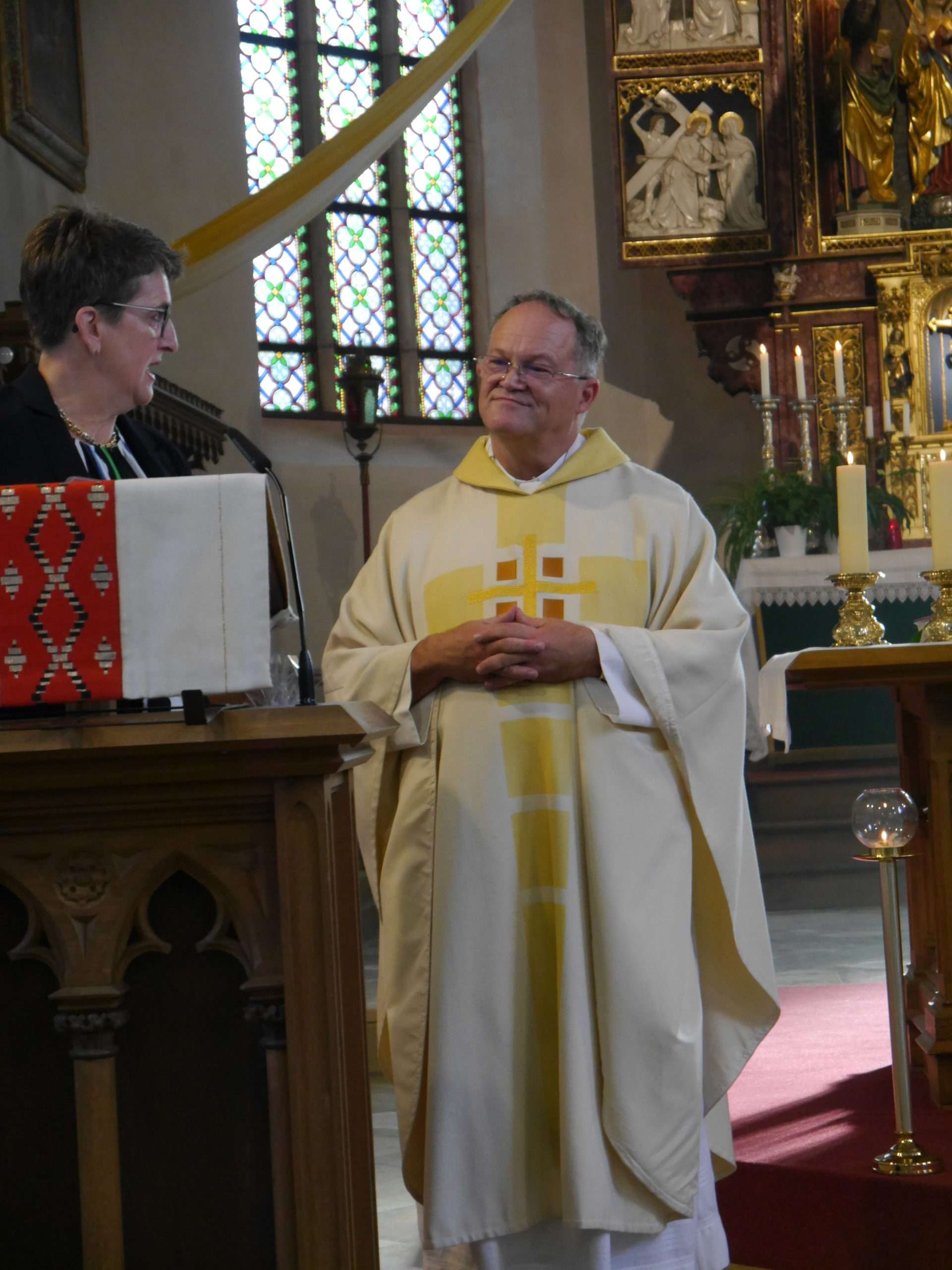 Willkommensgottesdienst für Johann Reicherzer